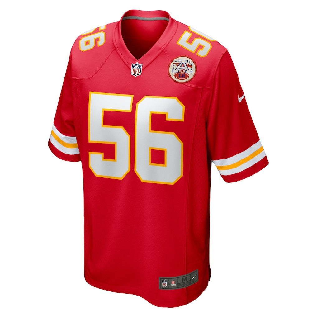 George Karlaftis Kansas City Chiefs Player Game Jersey - Red - Nike