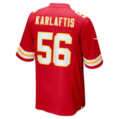 George Karlaftis Kansas City Chiefs Player Game Jersey - Red - Nike