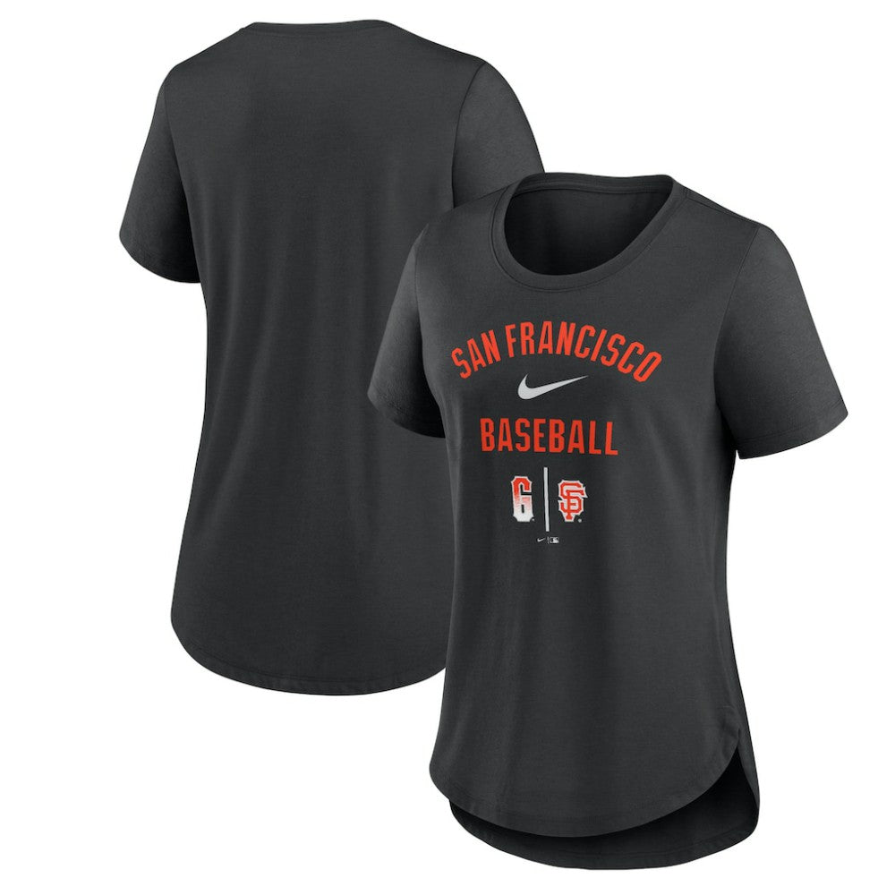 San Francisco Giants Nike Women's City Connect Tri-Blend T-Shirt Outlet