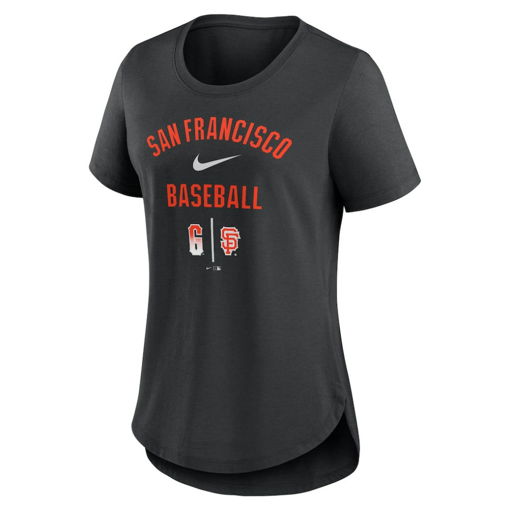 San Francisco Giants Nike Women's City Connect Tri-Blend T-Shirt Outlet
