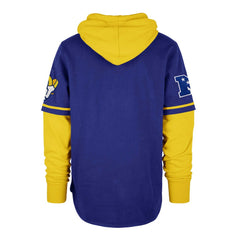 Los Angeles Rams '47 Shortstop Pullover Hoodie - Royal - 47 brand