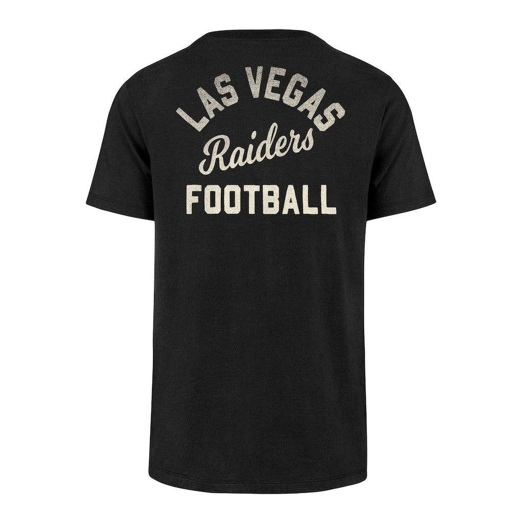 Las Vegas Raiders '47 Turn Back Franklin T-Shirt - Black - 47 brand