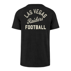 Las Vegas Raiders '47 Turn Back Franklin T-Shirt - Black - 47 brand