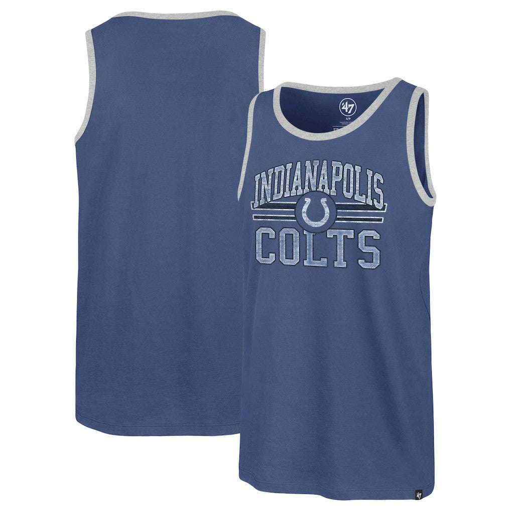 Indianapolis Colts '47 Winger Franklin Tank Top - Blue - 47 brand