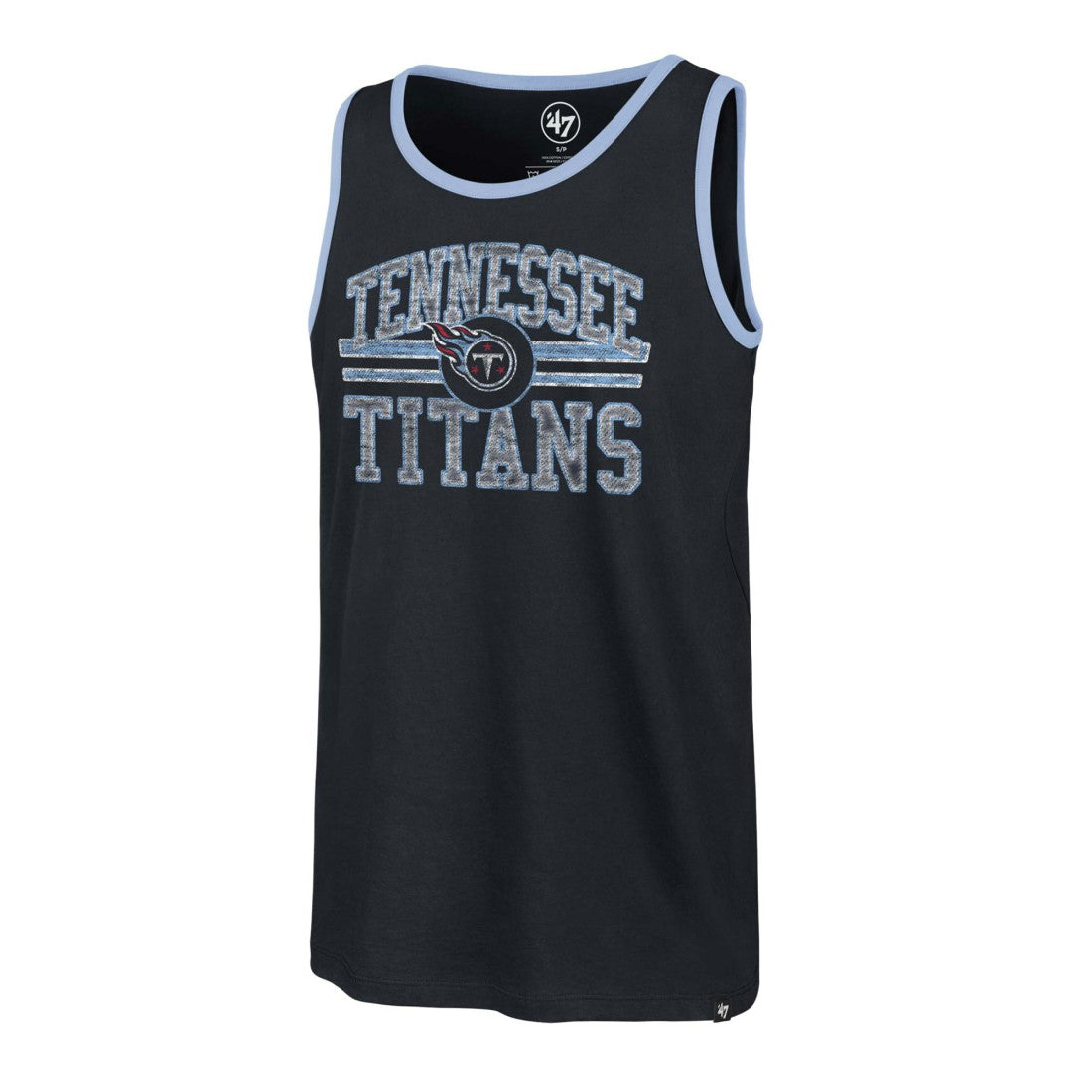 Tennessee Titans '47 Winger Franklin Tank Top - Navy - 47 brand