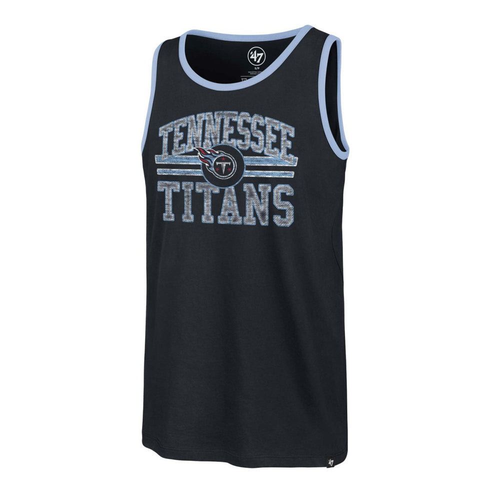 Tennessee Titans '47 Winger Franklin Tank Top - Navy - 47 brand