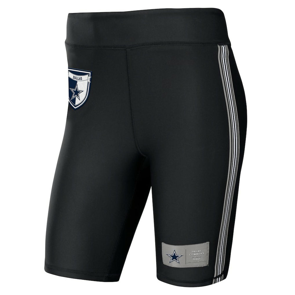 Dallas Cowboys WEAR by Erin Andrews Women's Biker Shorts - Black - NFL