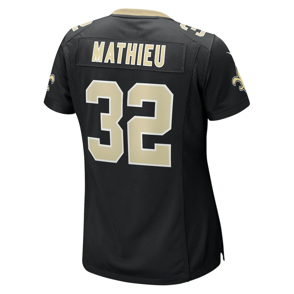Tyrann Mathieu New Orleans Saints Women's Player Jersey - Black - Nike