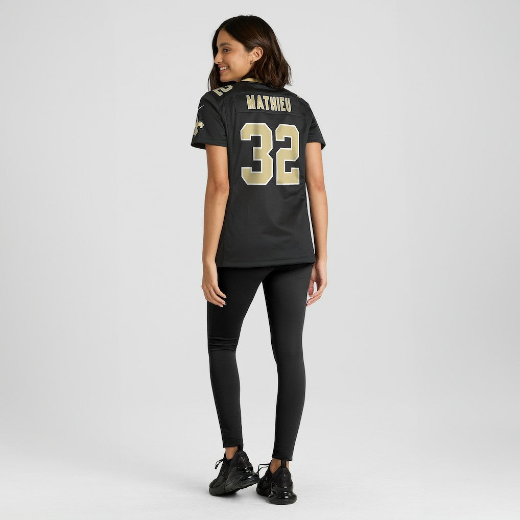 Tyrann Mathieu New Orleans Saints Women's Player Jersey - Black - Nike