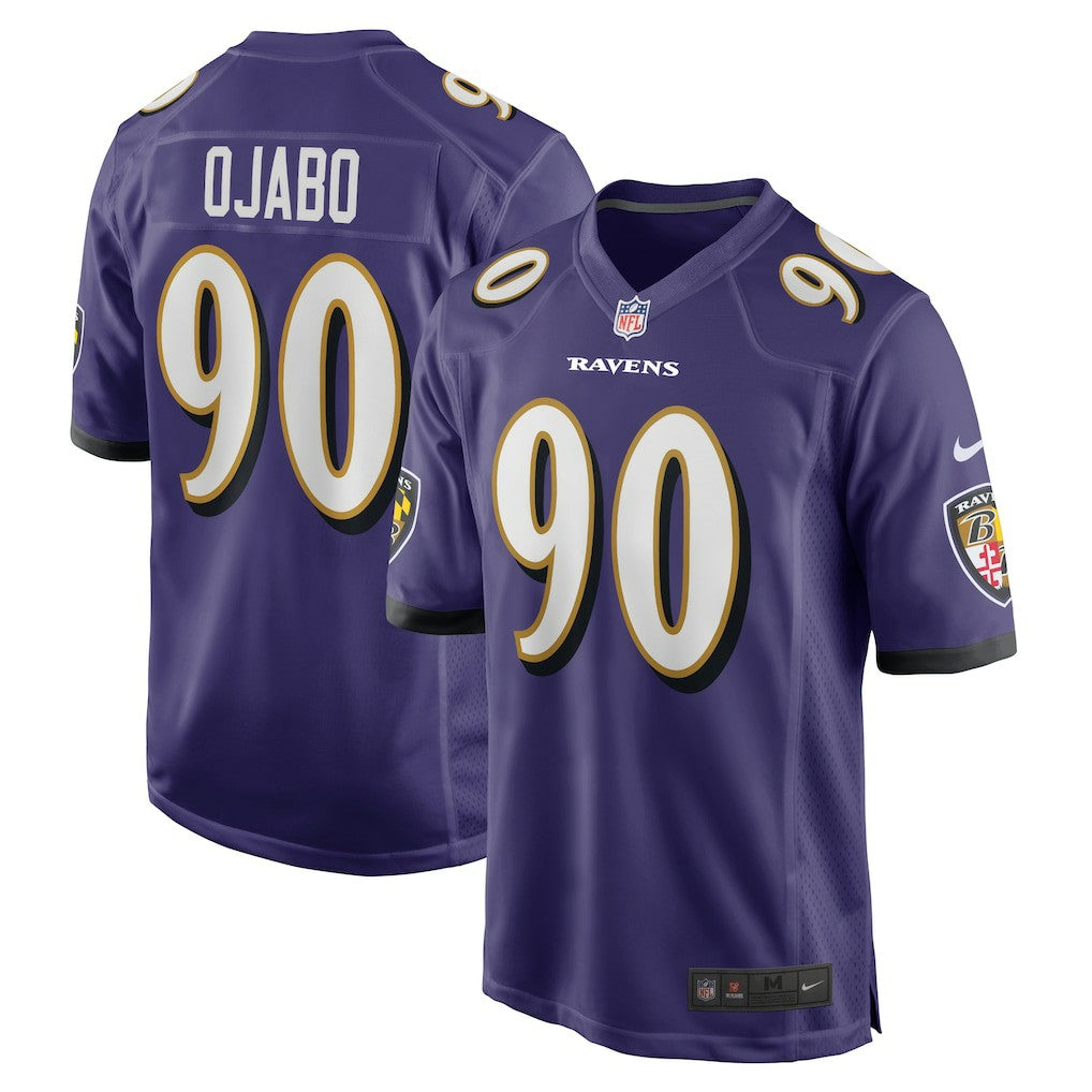 David Ojabo Baltimore Ravens Player Game Jersey - Purple - Nike