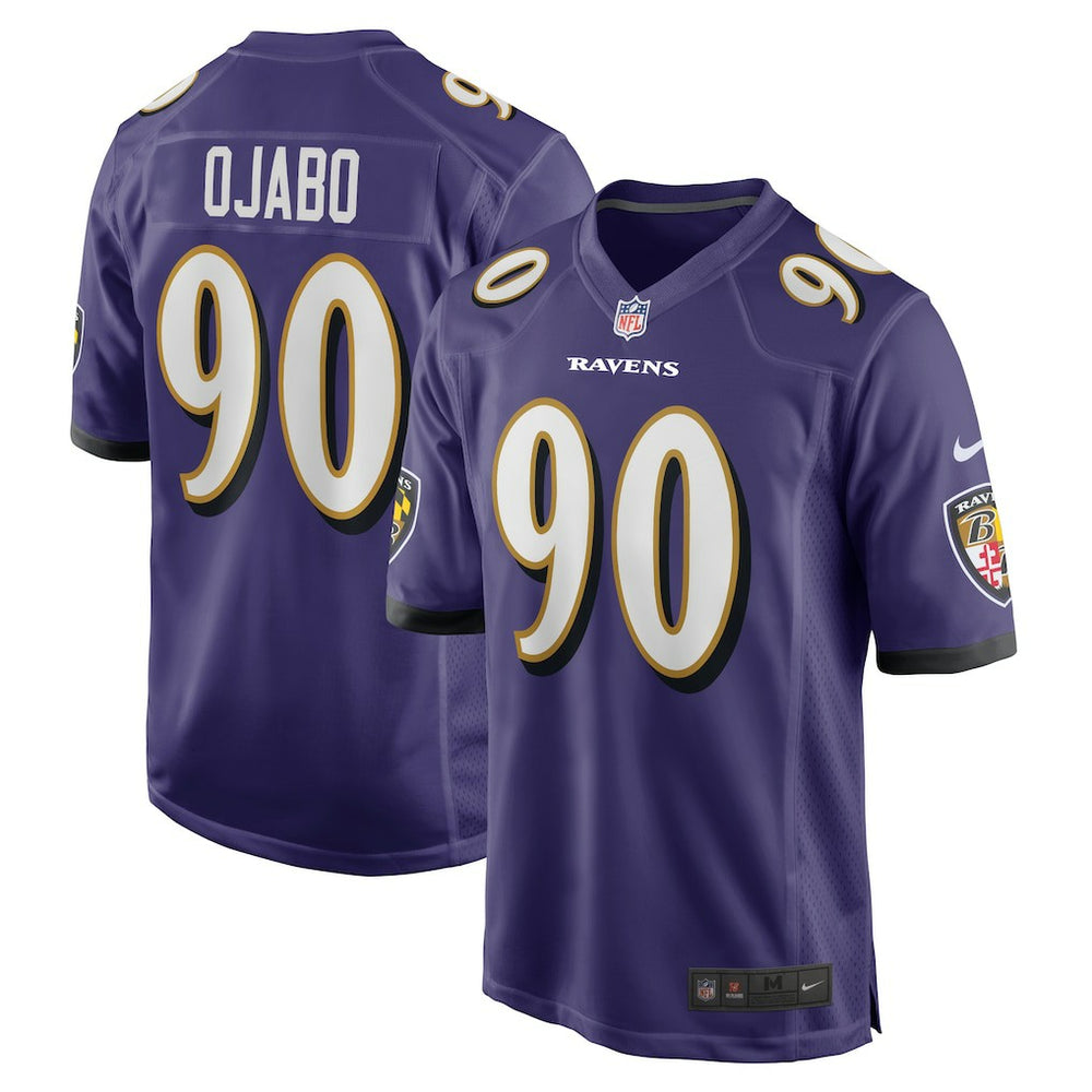 David Ojabo Baltimore Ravens Player Game Jersey - Purple - Nike