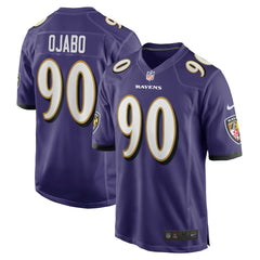 David Ojabo Baltimore Ravens Player Game Jersey - Purple - Nike