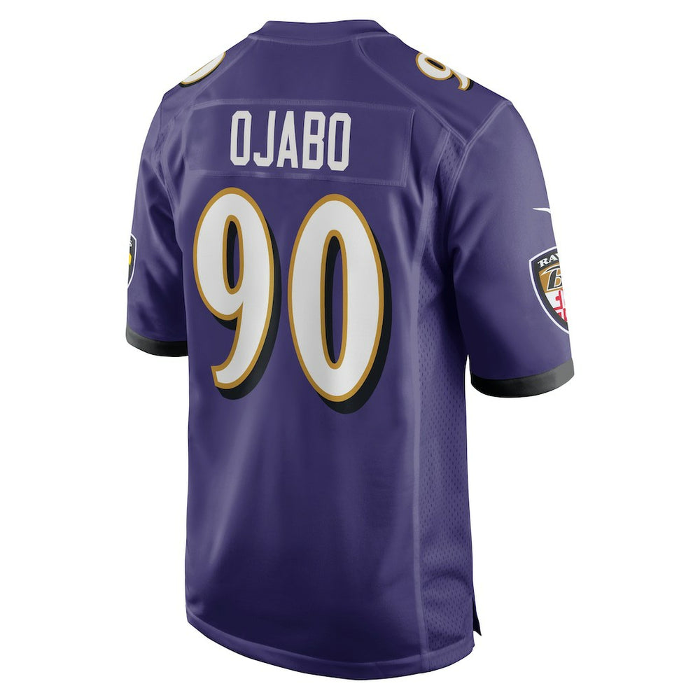 David Ojabo Baltimore Ravens Player Game Jersey - Purple - Nike
