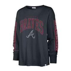 Atlanta Braves '47 Women's Statement Long Sleeve T-Shirt Outlet