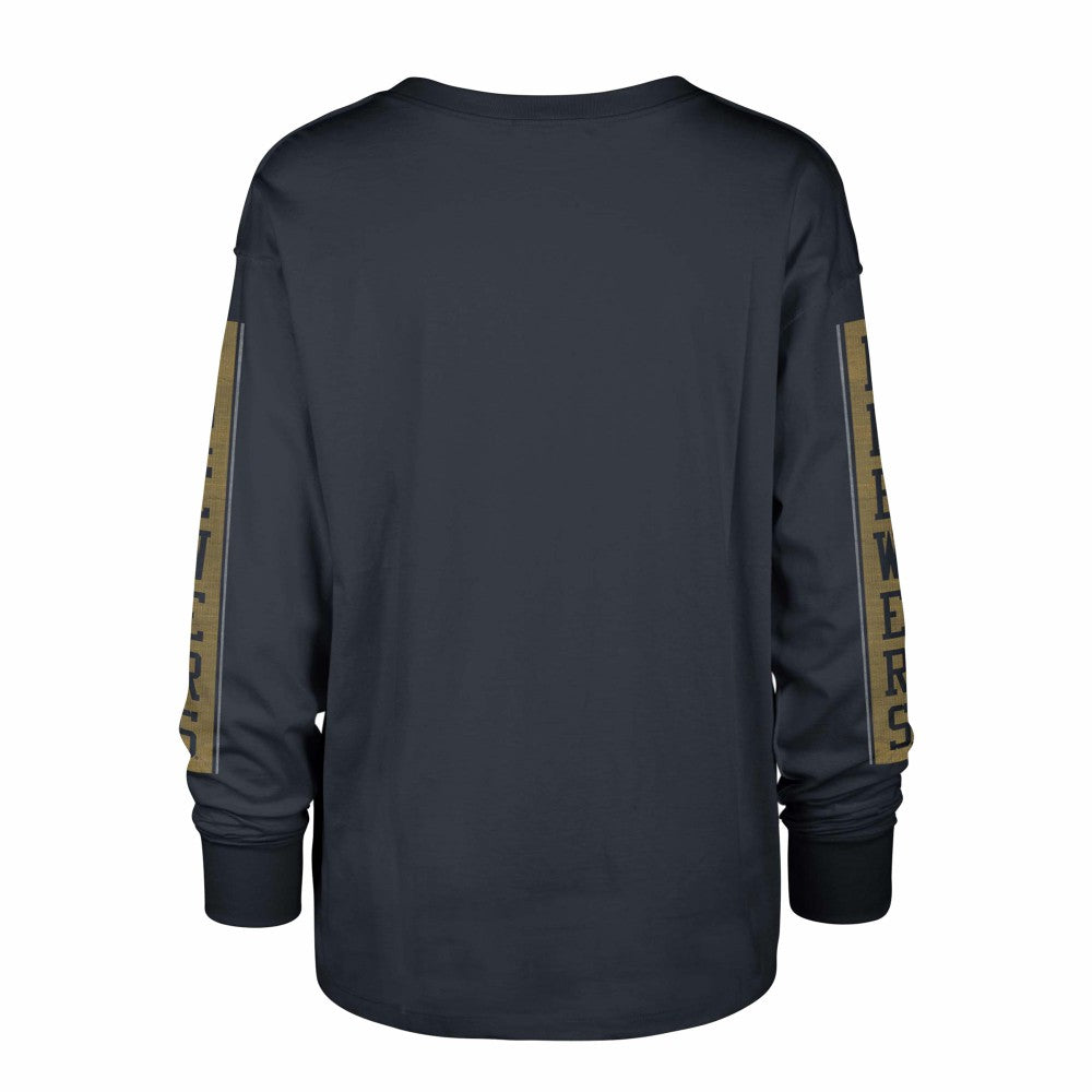 Milwaukee Brewers '47 Women's Statement Long Sleeve T-Shirt Sale