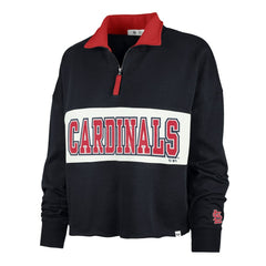 St. Louis Cardinals '47 Women's Remi Quarter-Zip Cropped Top for sale