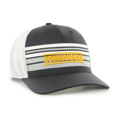 Washington Commanders '47 Altitude MVP Trucker Snapback Hat - Black/White - 47 brand