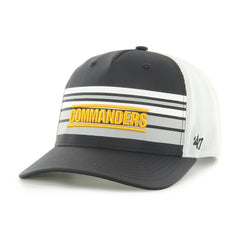 Washington Commanders '47 Altitude MVP Trucker Snapback Hat - Black/White - 47 brand