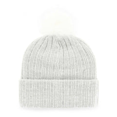 Washington Commanders '47 Women's Koda Cuffed Knit Hat with Pom - Gray - 47 brand