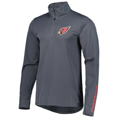 Arizona Cardinals MSX by Michael Strahan Half-Zip Pullover - Charcoal - NFL