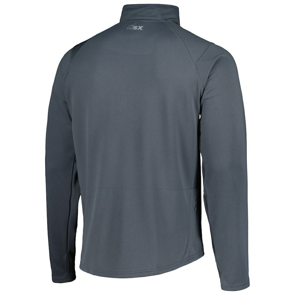 Cincinnati Bengals MSX by Michael Strahan Half-Zip Pullover - Charcoal - NFL