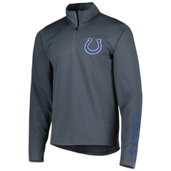 Indianapolis Colts MSX by Michael Strahan Half-Zip Pullover - Charcoal - NFL