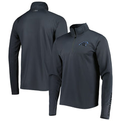 Carolina Panthers MSX by Michael Strahan Half-Zip Pullover - Charcoal - NFL