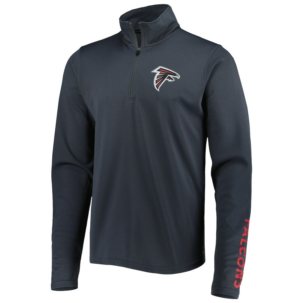 Atlanta Falcons MSX by Michael Strahan Half-Zip Pullover - Charcoal - NFL