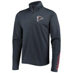 Atlanta Falcons MSX by Michael Strahan Half-Zip Pullover - Charcoal - NFL