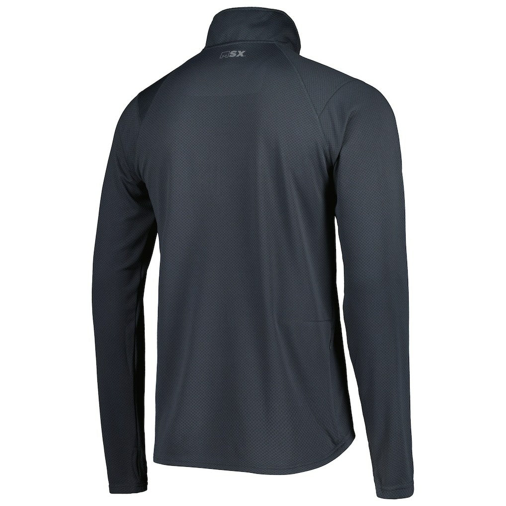 New Orleans Saints MSX by Michael Strahan Half-Zip Pullover - Charcoal - NFL