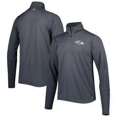 Baltimore Ravens MSX by Michael Strahan Half-Zip Pullover - Charcoal - NFL
