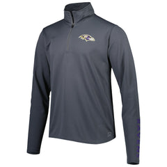Baltimore Ravens MSX by Michael Strahan Half-Zip Pullover - Charcoal - NFL