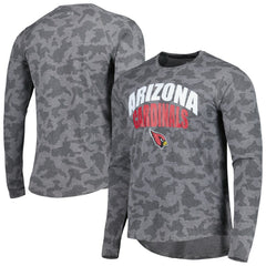Arizona Cardinals MSX by Michael Strahan Performance Camo Long Sleeve T-Shirt - Gray - NFL