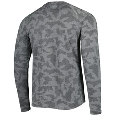 Detroit Lions MSX by Michael Strahan Performance Camo Long Sleeve T-Shirt - Black - NFL