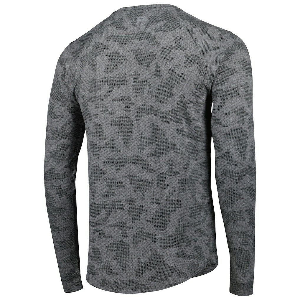 New Orleans Saints MSX by Michael Strahan Performance Camo Long Sleeve T-Shirt - Gray - NFL