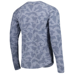 Seattle Seahawks MSX by Michael Strahan Performance Camo Long Sleeve T-Shirt - College Navy - NFL