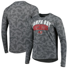 Tampa Bay Buccaneers MSX by Michael Strahan Performance Camo Long Sleeve T-Shirt - Gray - NFL