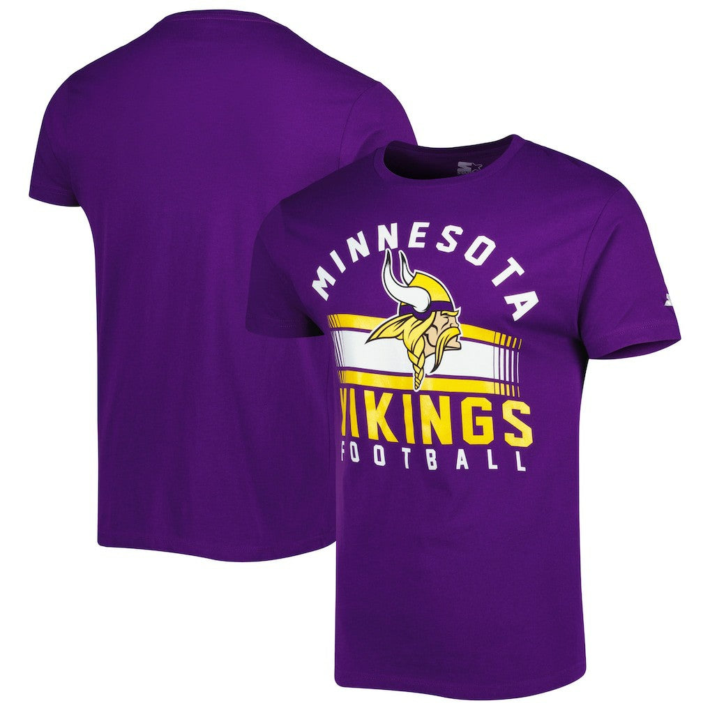 Minnesota Vikings Starter Prime Time T-Shirt - Purple - NFL
