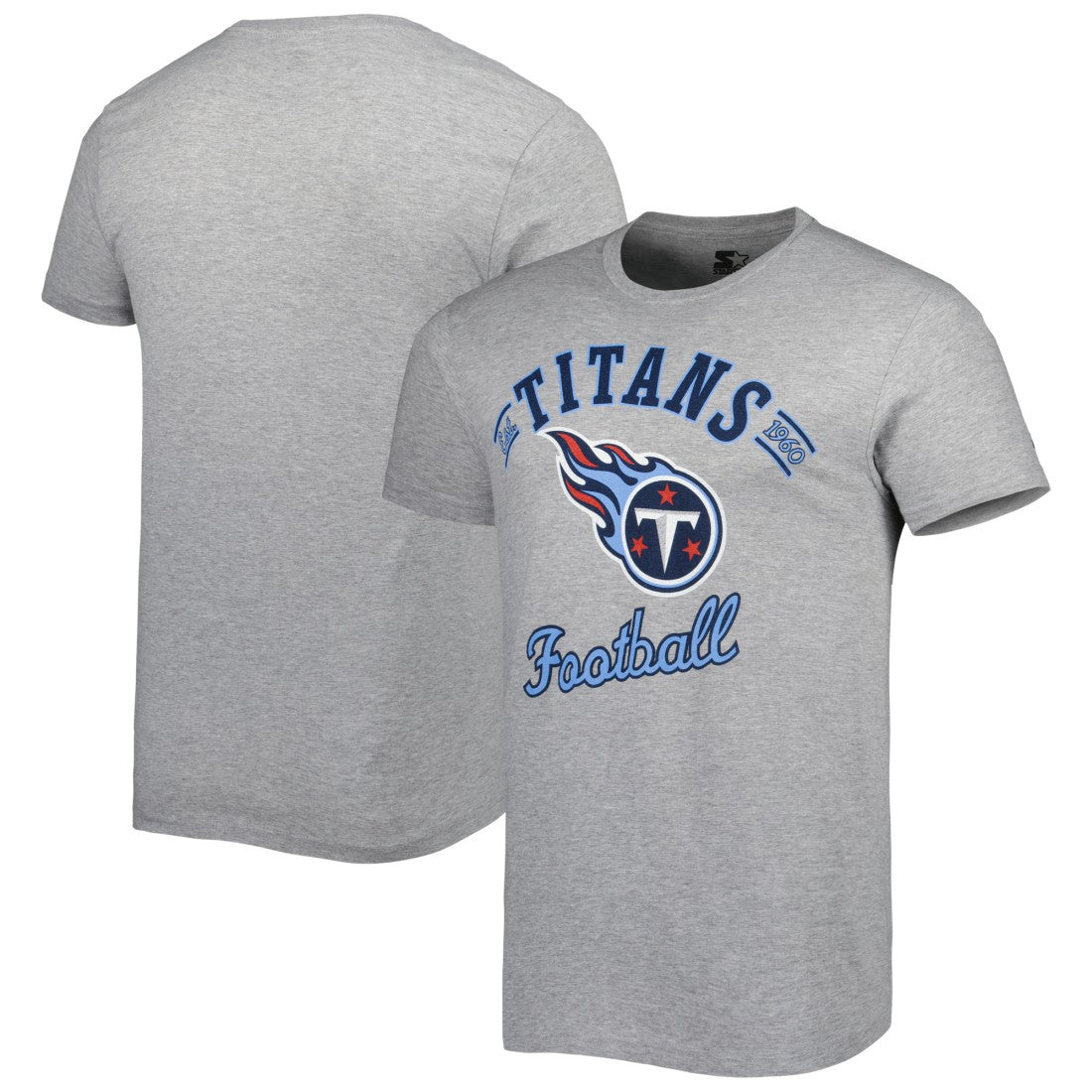 Tennessee Titans Starter Prime Time T-Shirt - Heathered Gray - NFL