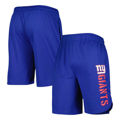 New York Giants MSX by Michael Strahan Team Shorts - Royal - NFL
