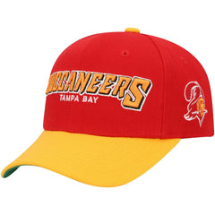 Tampa Bay Buccaneers Youth Shredder Adjustable Hat - Red/Yellow - Mitchell & Ness