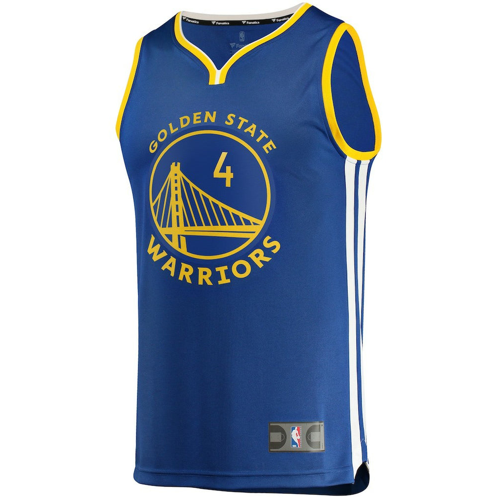 Fanatics Moses Moody Golden State Warriors Fast Break Replica Jersey Icon Editi- Royal