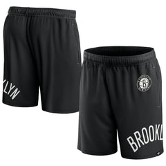 Fanatics Brooklyn Nets Free Throw Mesh Shorts Black
