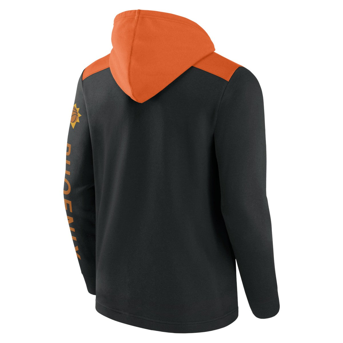 Fanatics Phoenix Suns Skyhook Colorblock Full-Zip Hoodie Black/Orange