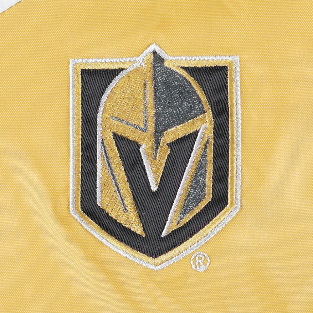 Vegas Golden Knights Tommy Hilfiger Women's Staci Half-Zip Windbreaker Jacket - Black/Gold | NHL online