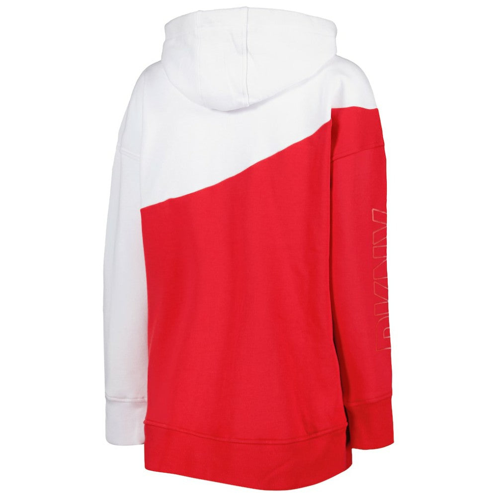 Washington Capitals DKNY Sport Women's Gina Full-Zip Hoodie - Red/White | NHL Clearance