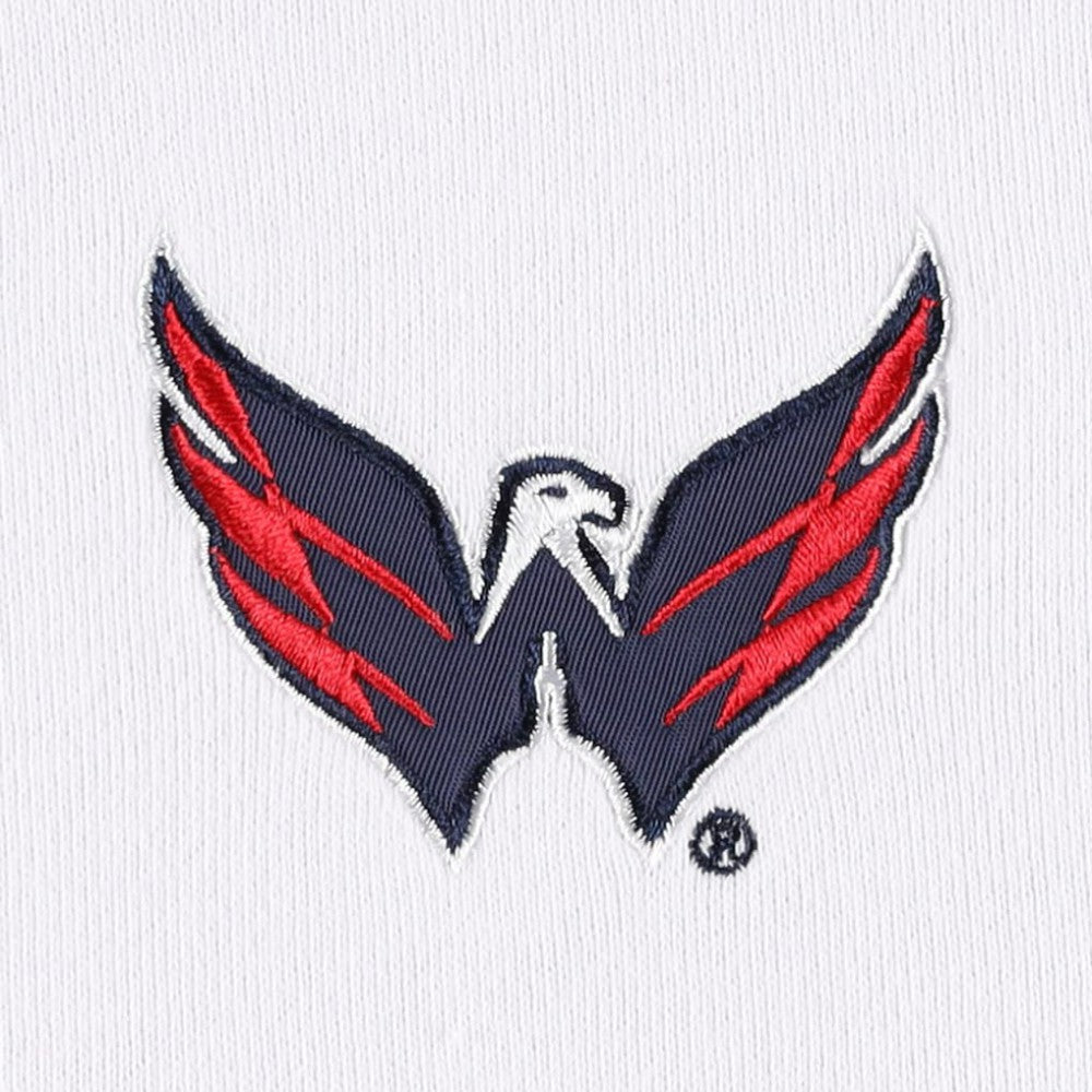 Washington Capitals DKNY Sport Women's Gina Full-Zip Hoodie - Red/White | NHL Clearance