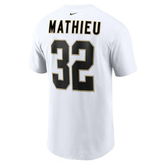 Tyrann Mathieu New Orleans Saints Player Name & Number T-Shirt - White - Nike