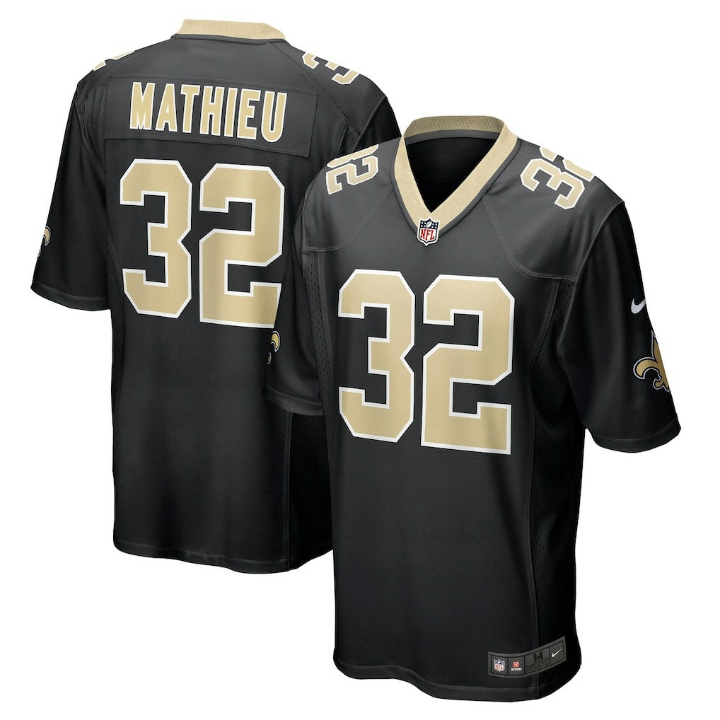 Tyrann Mathieu New Orleans Saints Youth Game Jersey - Black - Nike