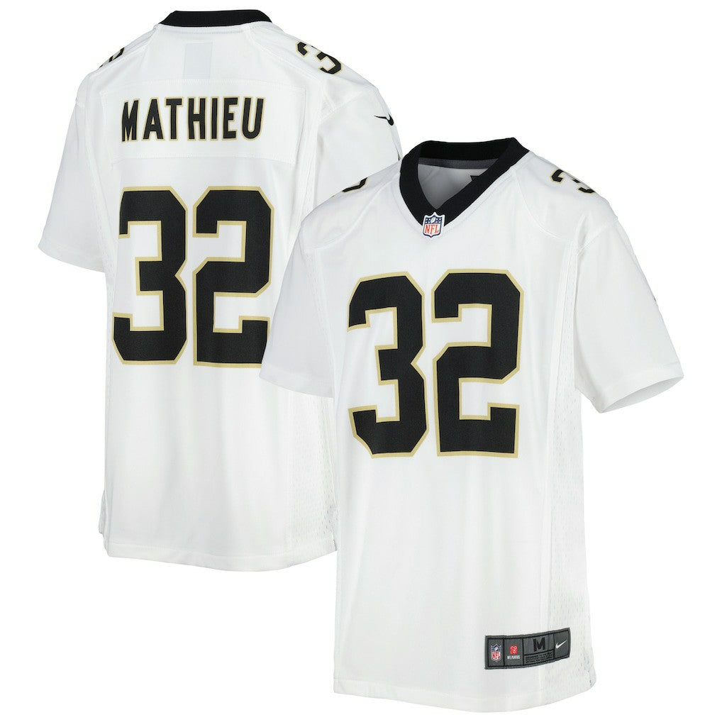 Tyrann Mathieu New Orleans Saints Youth Game Jersey - White - Nike